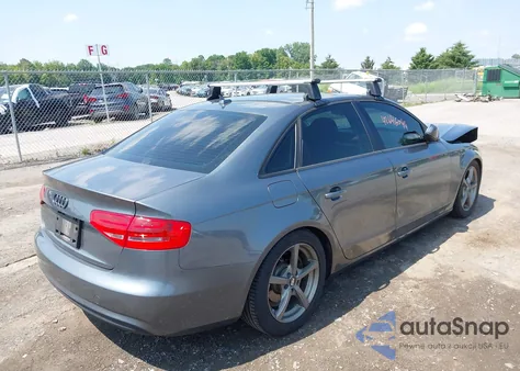 2014 Audi A4 2.0T Premium from USA, damaged, VIN WAUBFAFL0EN028760